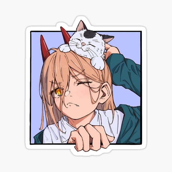 Doodle Cute Demon Sticker