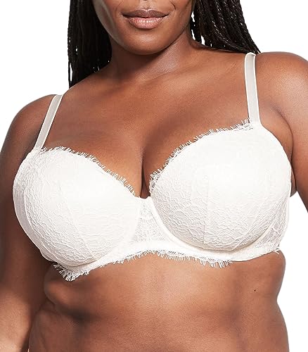 Victoria's Secret Demi Bra - 34DD - Coconut White