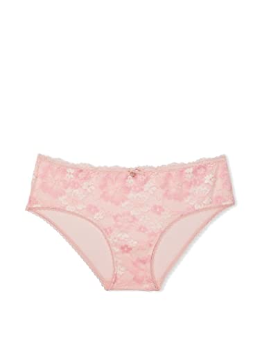Victoria's Secret Lace Hiphugger Panty - Purest Pink - Large