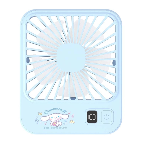 Official Portable Fan Rechargeable Desktop Fan Kawaii Mini Fan - Cinnamoroll