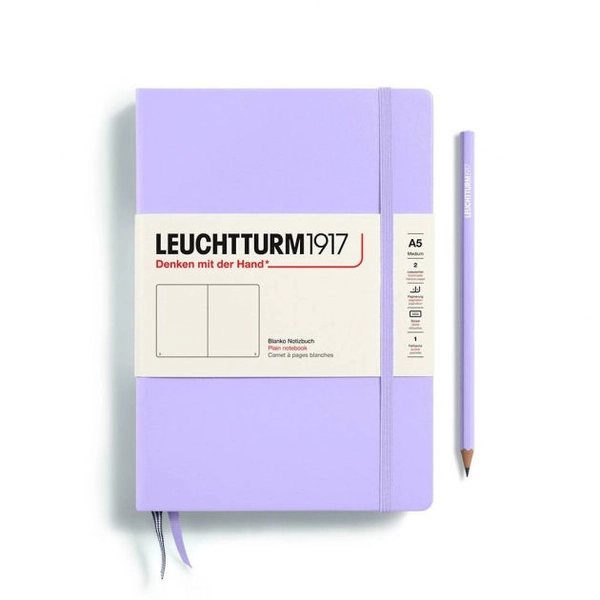 Leuchtturm1917 Lilac Medium Plain Journal