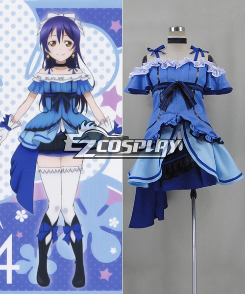 LoveLive2 KiRa KiRa Sensation! Sonoda Umi Cosplay Costume