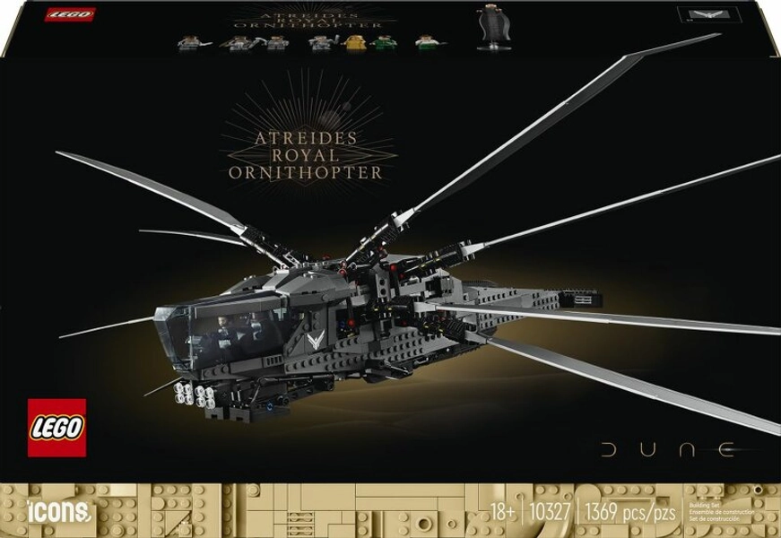 LEGO Icons Atreides Royal Ornithopter 10327