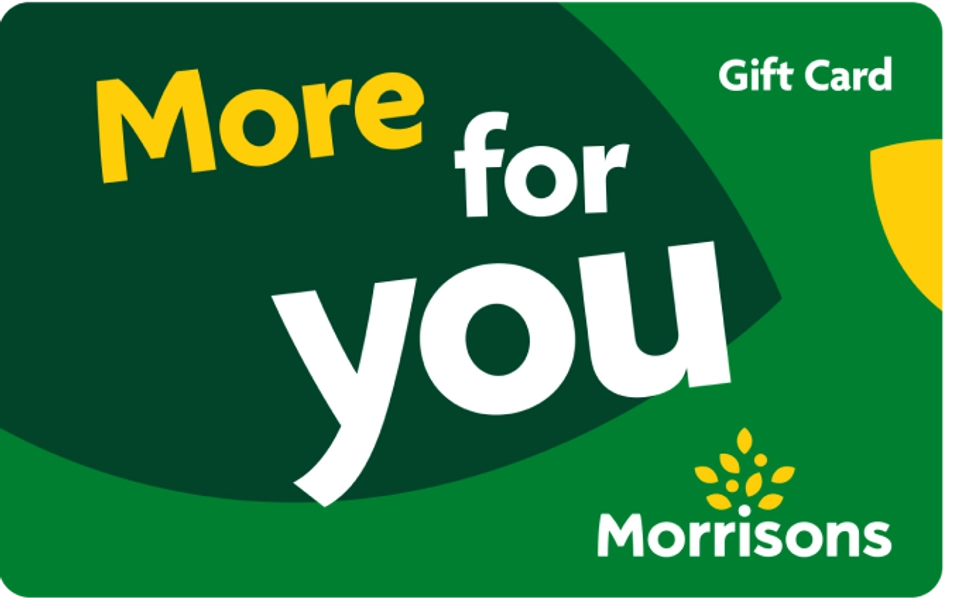 Morrisons £50 Gift Card