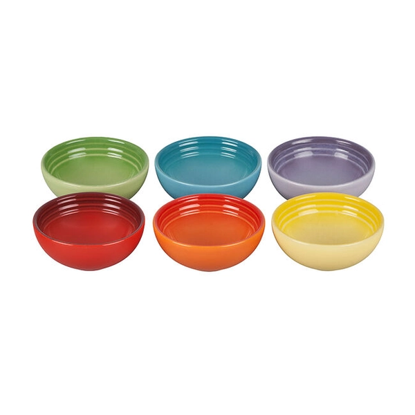 Pinch Bowls, Set of 6 | Multi-color