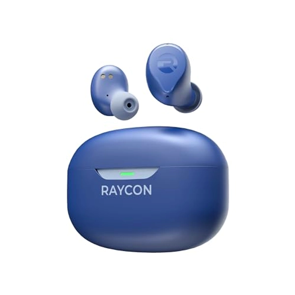 Raycon Everyday Earbuds (2024 Edition) - Bluetooth True Wireless in-Ear Buds with 32 Hours Playtime, Multpoint Technology, Extreme Comfort, and Active Noise Cancellation (Royal Blue)