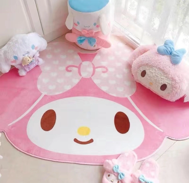 My Melody Rug Mat Room Decoration Sanrio Kawaii New 35”