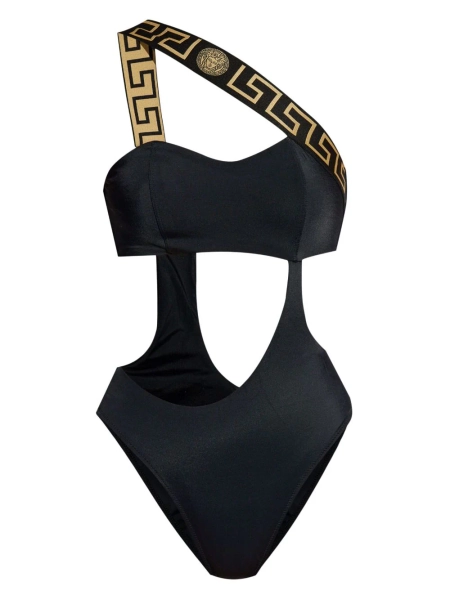 One-piece swimsuit with cut-out