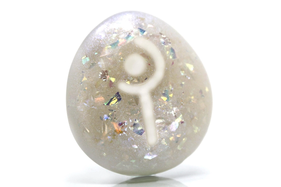 Twinkle White Mage FFXIV Glow in the Dark Soul Crystal/WHM Job Stone Final Fantasy XIV FF14 JSKY1