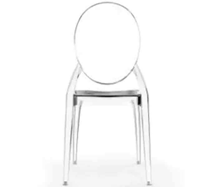 Chaise De Salle à Manger Transparente - Style Victoria Ghost Transparent