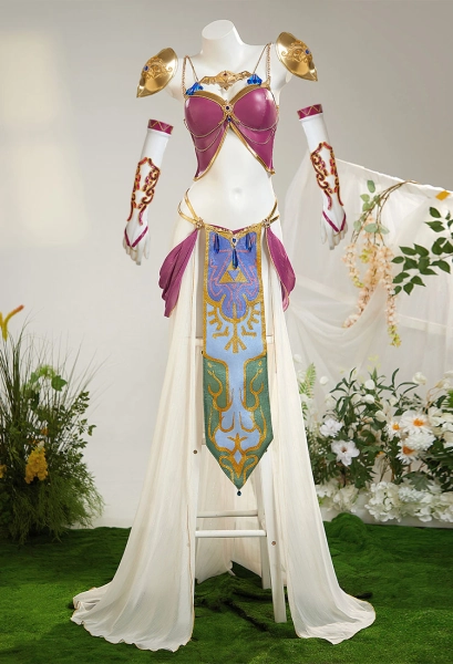 Twilight Princess Derivative Dance Dress Outfit Lingerie Short Top with Panty and Ribbon