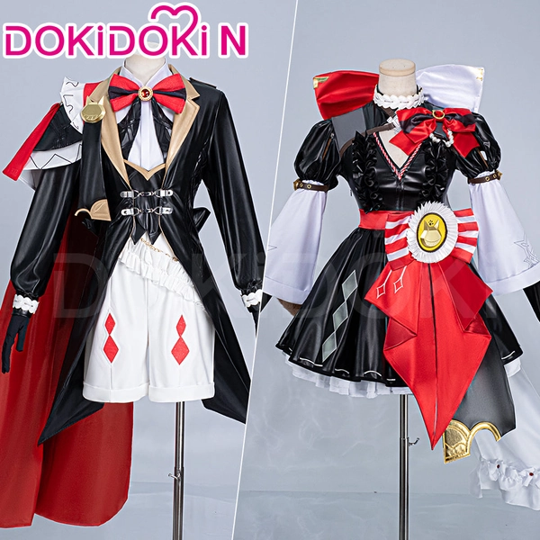 【In Stock】【Size XS-3XL】DokiDoki-N Game Genshin Impact × KFC Cosplay Lyney/ Lynette Costume