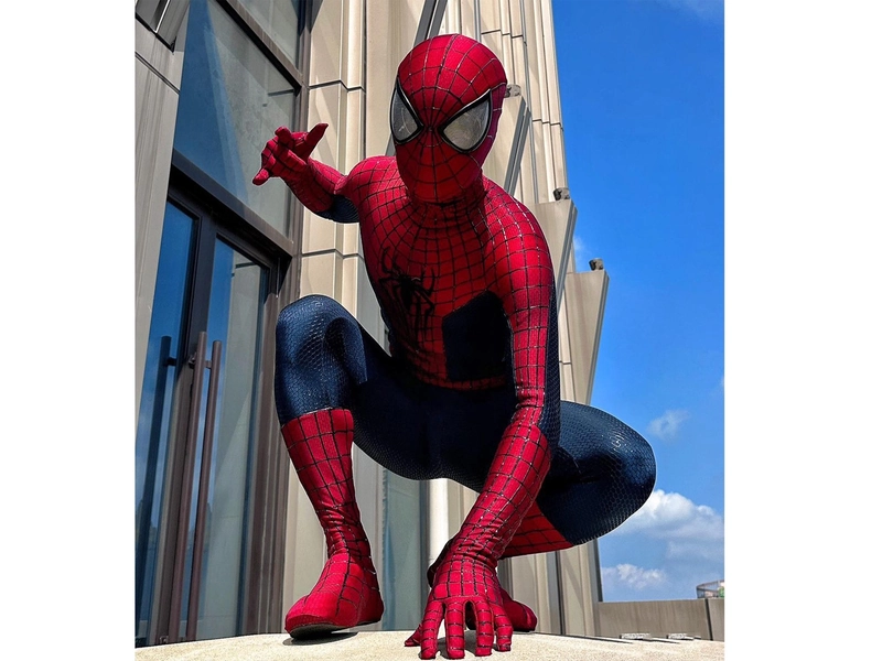 Amazing Spiderman Costume (Movie Accurate Custom Hand-Made Replica)