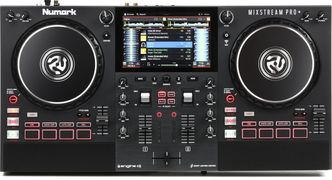 Numark Mixstream Pro + 2-deck Standalone DJ Controller