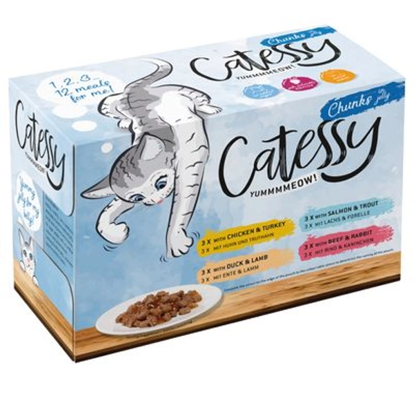 Catessy Chunks in Jelly 48x100g