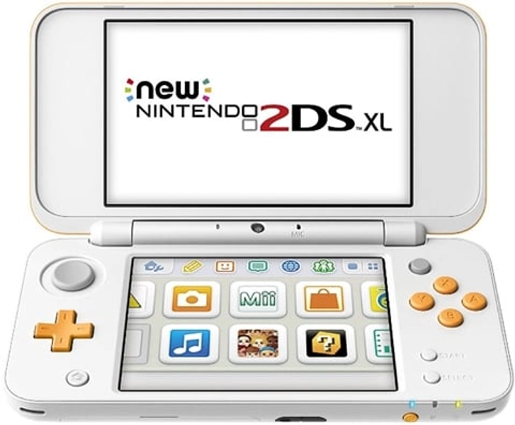 Refurbished 2DS XL Console White & Orange