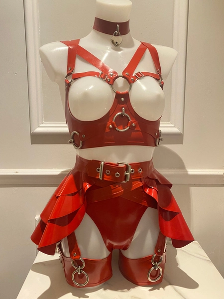 Latex harness set. ELARA bundle