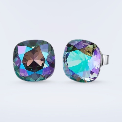 Holographic Stud Earrings