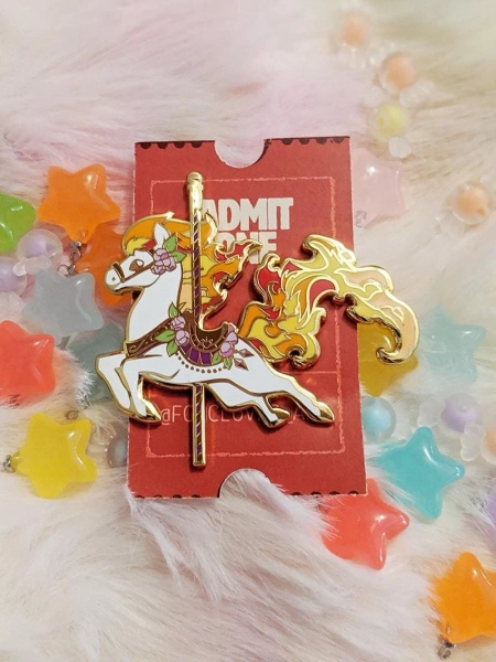 Ponyta Enamel Pin