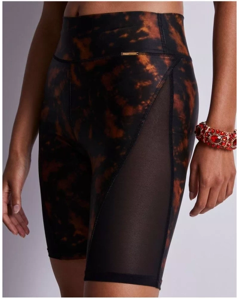 Cyclist Shorts - Aubade: Hot Motion (Amber Jungle)