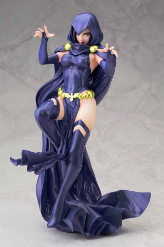 The New Teen Titans - Raven - Bishoujo Statue - DC Comics Bishoujo - 1/7 - 2nd Edition (Kotobukiya)　 - Pre Owned