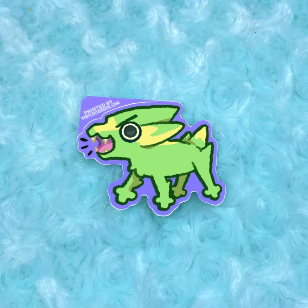 Silly Goofy Electrike Sticker by FinchBites