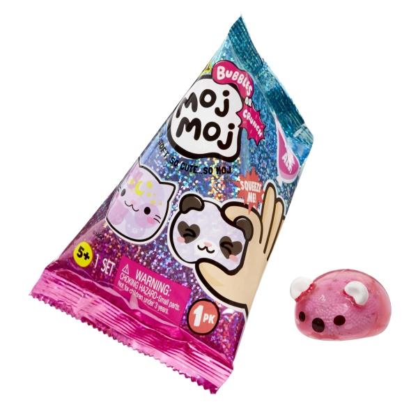 The Original Moj Moj Bubbles or Crunch Series 1, Collectible Blind Bag, Toy Stuffers, Party Favors, Kids Ages 5+
