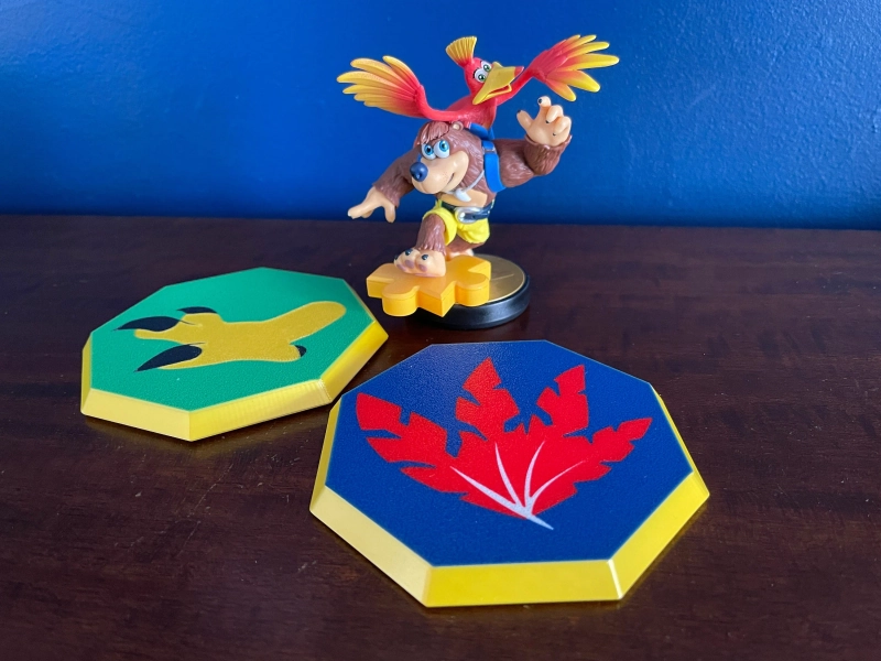 Banjo-Kazooie Flight Pad and Jump Pad Coasters