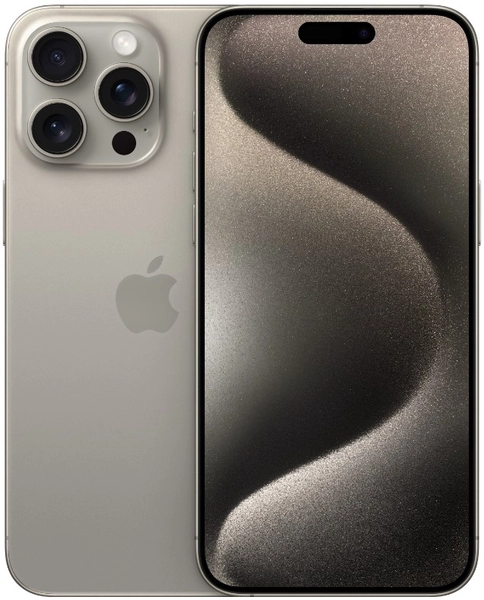 Купить Смартфон Apple iPhone 15 Pro Max 512GB Natural Titanium (MU7E3HX/A) Т-000093668 в сети магазинов Хайтек!