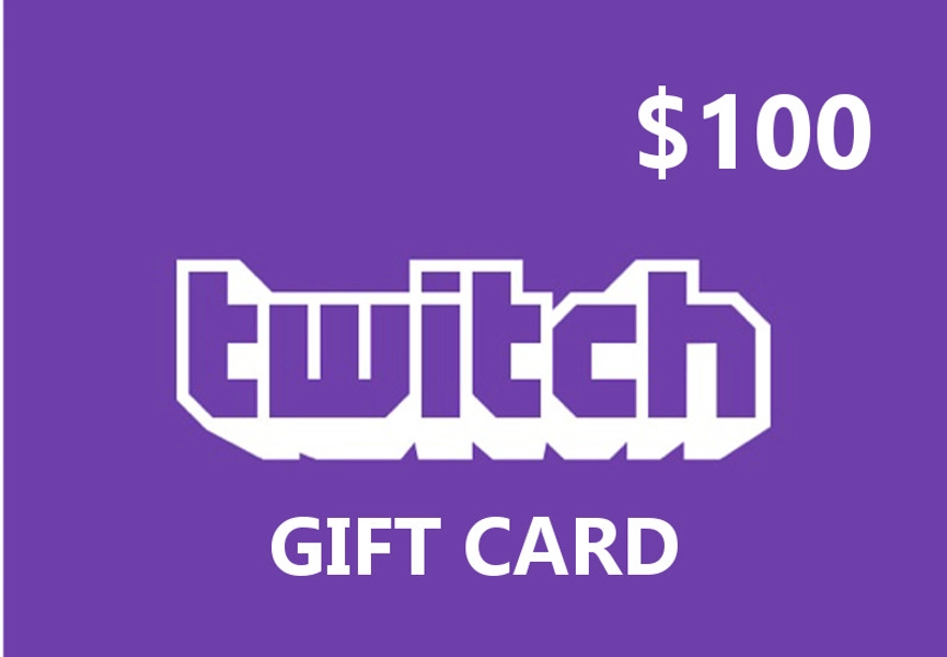 Twitch $100 Gift Card