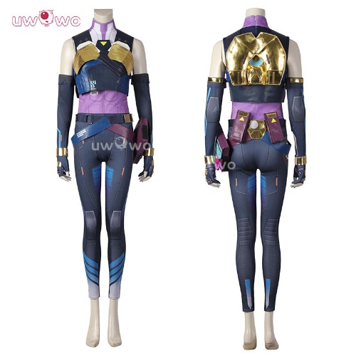 Uwowo Collab Series:Game Valorant Neon Cosplay Costume - 【Pre-sale】S