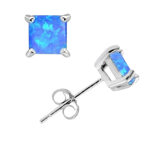 Genuine Opal Earrings