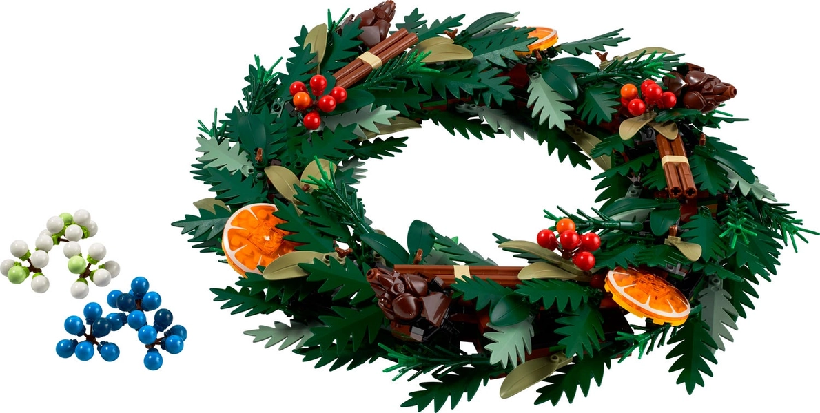 Wreath 10340 | LEGO® Icons | Buy online at the Official LEGO® Shop US 