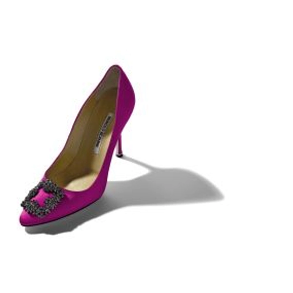 Manolo Blahnik Hangisi Fuchsia 