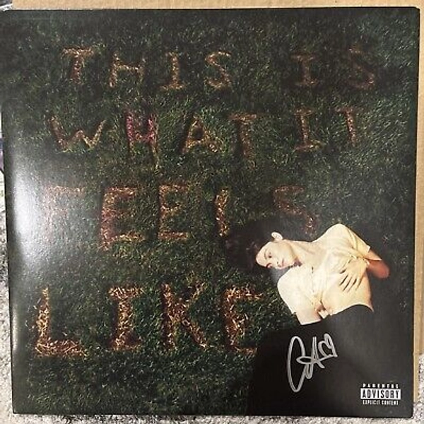 GRACIE ABRAMS HAND SIGNED THIS IS WHAT IT FEELS LIKE LP VINYL RECORD ALBUM  | eBay