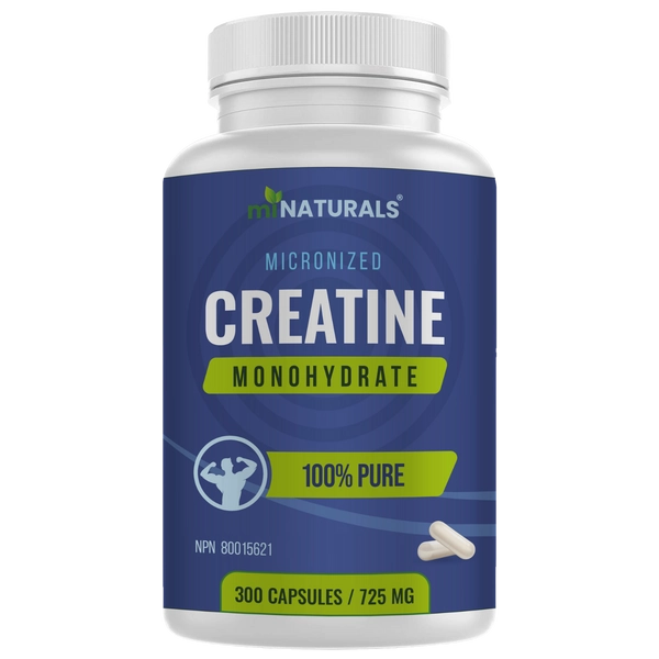 Micronized Creatine Monohydrate Capsules - 300 Capsules