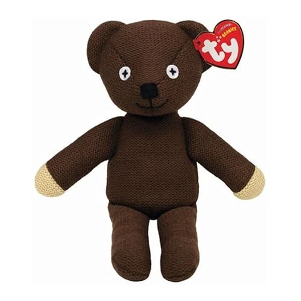 Ty Mr. Bean Teddy Bear Regular | Beanie Baby Soft Plush Toy | Collectible Cuddly Stuffed Teddy