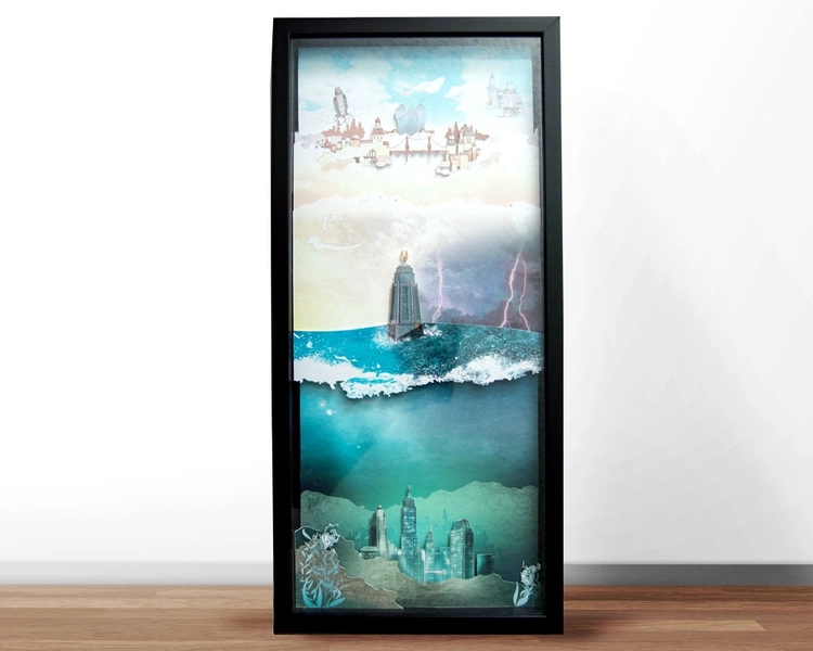As Above, So Below - Shadowbox Artwork