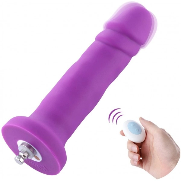 6.7 Artificial Vibrating Silicone Dildo KlicLok System