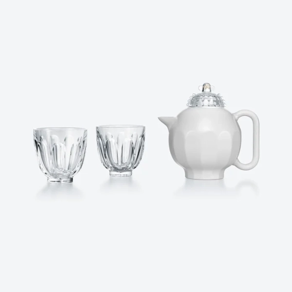 Baccarat Harcourt Fauna crystopolis Tea Set