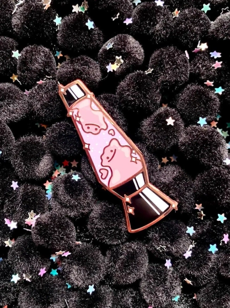 Ditto Lava Lamp enamel pin