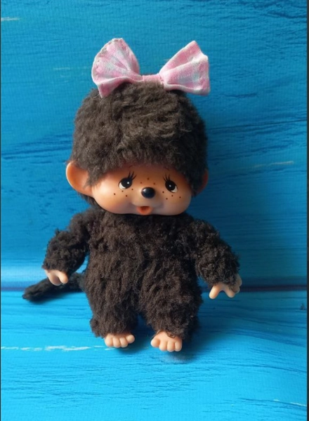 Vintage Monchichi Baby Monkey 5 Inch