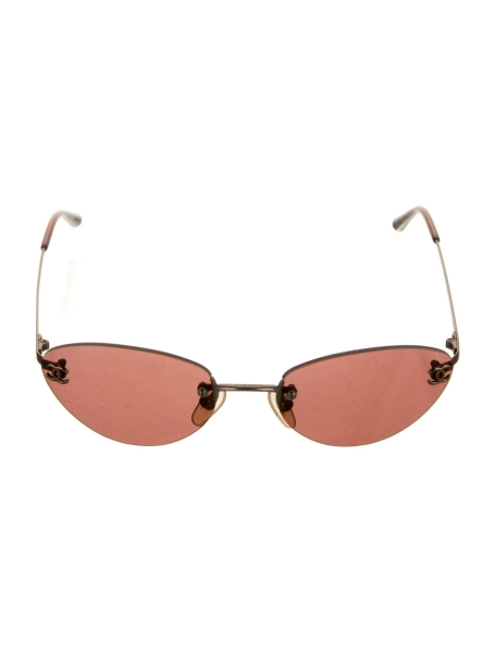 Cat-Eye Tinted Sunglasses