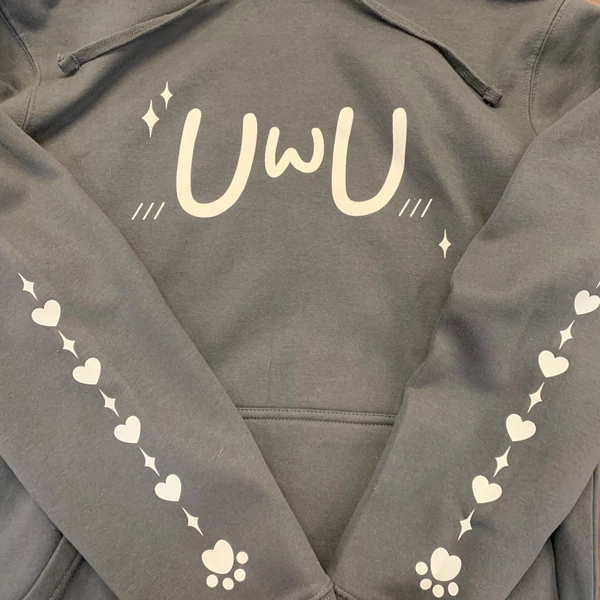 Uwu Sparkle Hoodie