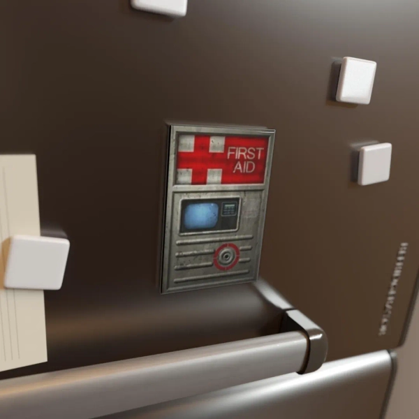 Half-life Health Charger Button Magnet Rectangle Gamer Decor for Fridge 2x3 - Etsy Canada