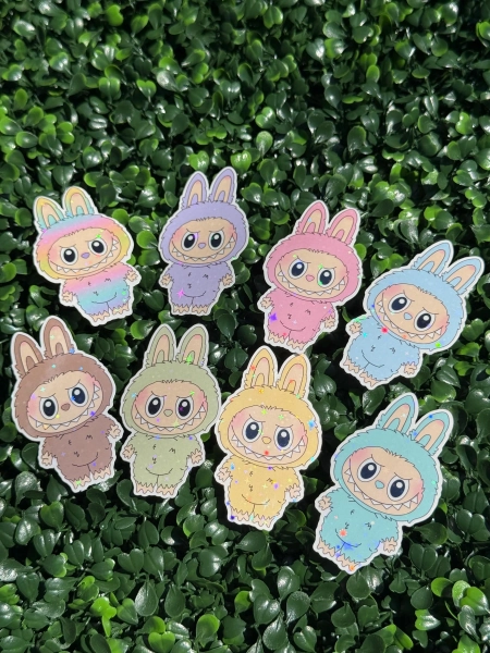 Holographic Labubu Sticker