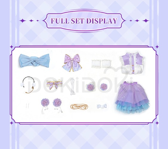 DokiDoki-R Anime LoveLive! School Idol Project Cosplay Lovelive Kotori Minami Costume / Wig White Day Angel Idol Project | Costume Only-XL-Order Processing Time Refer to Description Page