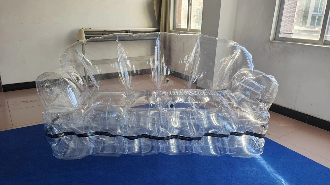 Inflatable fart couch suit (wearable)
