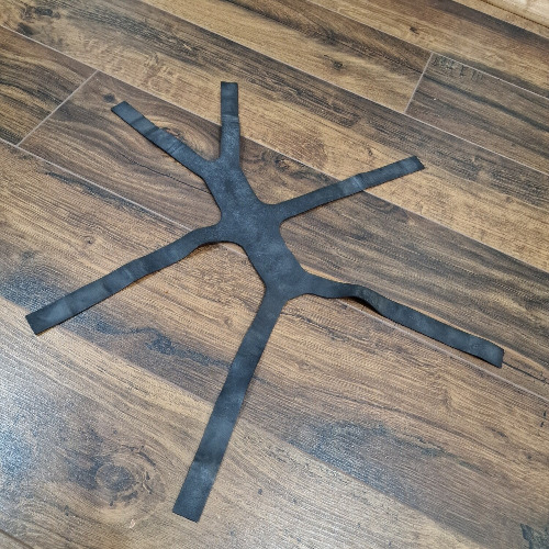 Rubber Head Harness for a Gas Mask