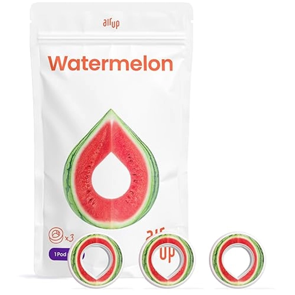 air up® | 3x Capsule Anguria per 15 litri di acqua senza zucchero | Originale per bottiglie air up® - Anguria